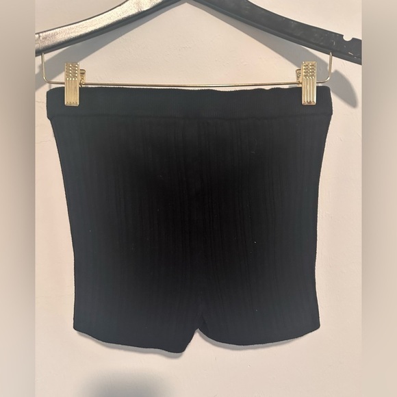 Revolve h:ours Sinclair Knit Black Hot Shorts Sz M - Picture 4 of 5